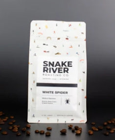 SNAKE RIVER ROASTING CO- White Spider Ground Coffee (12oz)